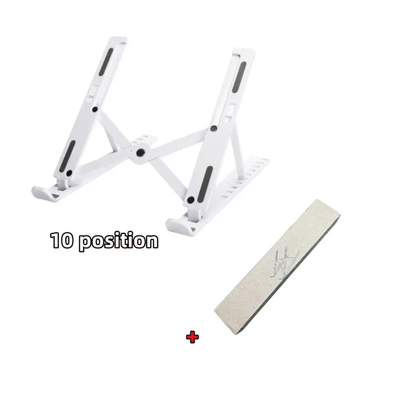 Soporte Ergonómico para portatil de Aluminio PRO o Elevador Plegable TecGadget.