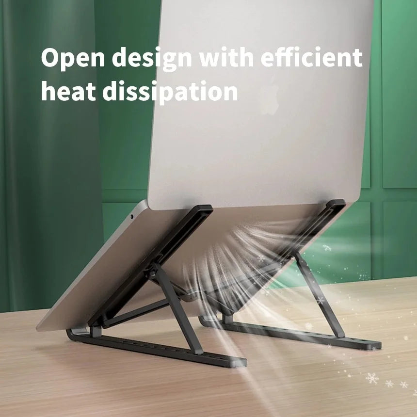 Soporte Ergonómico para portatil de Aluminio PRO o Elevador Plegable TecGadget.
