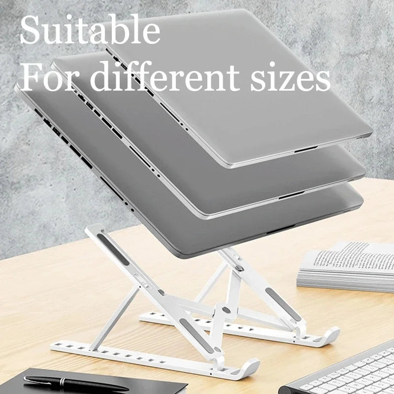 Soporte Ergonómico para portatil de Aluminio PRO o Elevador Plegable TecGadget.