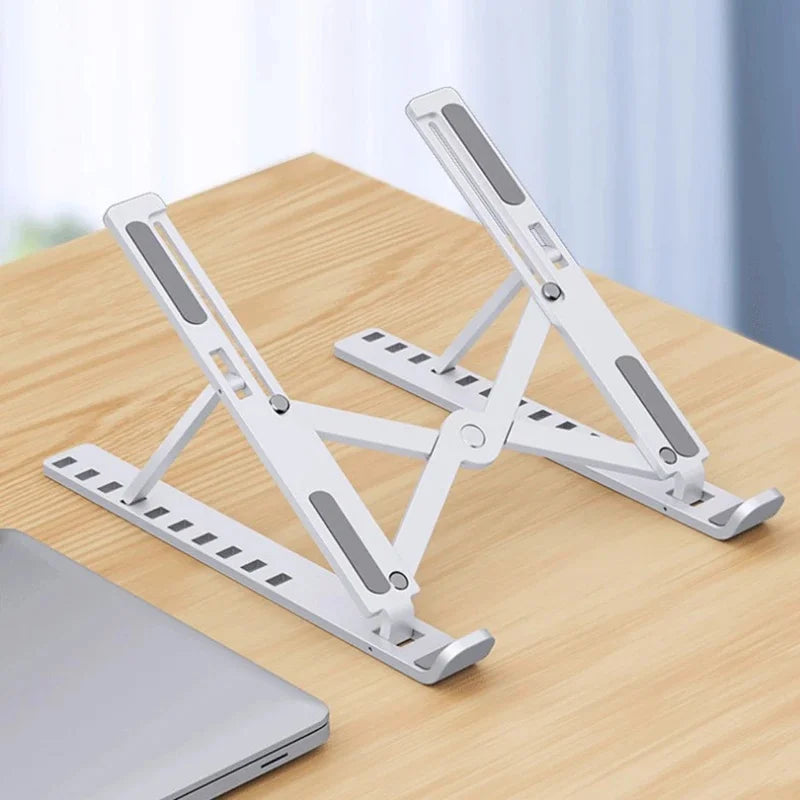 Soporte Ergonómico para portatil de Aluminio PRO o Elevador Plegable TecGadget.