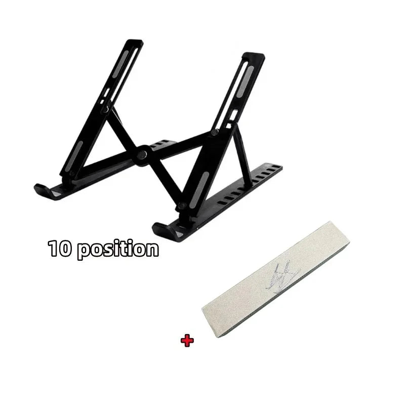 Soporte Ergonómico para portatil de Aluminio PRO o Elevador Plegable TecGadget.